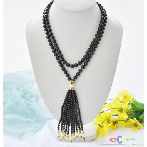 Wholesale 60" 14MM GOLD ROUND COIN FRESHWATER PEARL NECKLACE