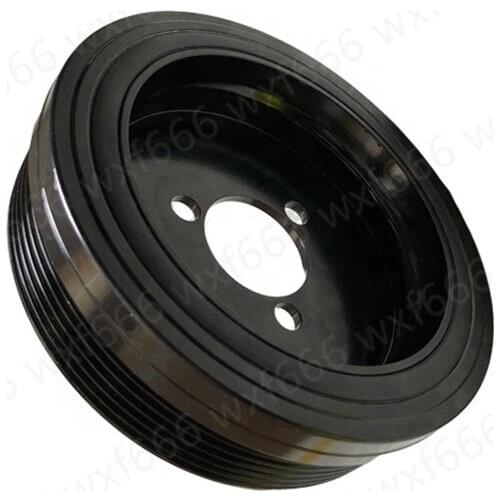 Crankshaft belt pulley Engine belt pulley Transition tensioner Suitable for 3 Series 318 320 520bm w2004-2016 Crankshaft pulley