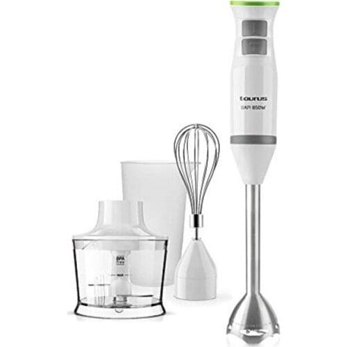 Hand-held Blender Taurus Bapi 850 Plus 850W White Green Stainless steel 850 W