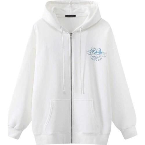 Oversize girls stylish cotton hoodies 2021 autumn fashion ladies streetwear casual sweatshirts cute female soft hoodies women