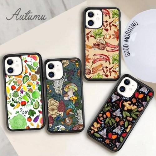 Vegan Vegetarian Phone Case for iPhone 11 12 Pro Max mini X XR XS SE 2020 5 6S 7 8 Plus Samsung Galaxy S8 S9 S10 Cover shell