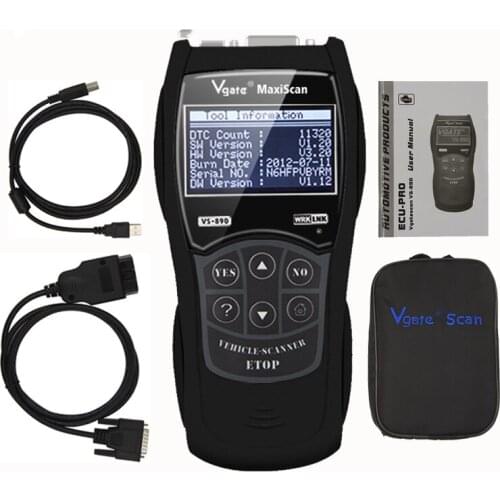 Vgate ScanTool VS890 OBD2 Multi-language Car Tester