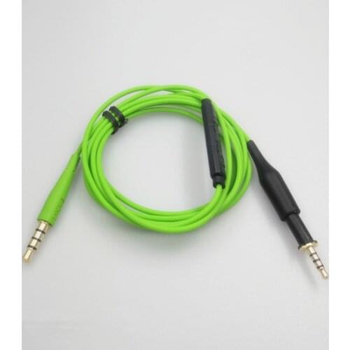 3.5mm Male to 2.5mm Male HIFI Audio Cord Cable for AKG K450 K451 K452 Q460 K480NC replacement Headphone cable with Mic Volum