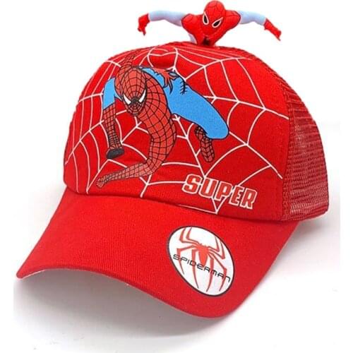Summer Baby Boy Cartoon Baseball Cap Snapback Bone Kids Hip Hop Cap Children Casual Mesh Visor Hat