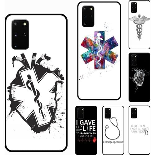Doctor Nurse Medical Medicine Health Case For Samsung Galaxy S20 FE S8 S9 S10 Plus Note 20 Ultra Note 10 Plus S21 Ultra Cover