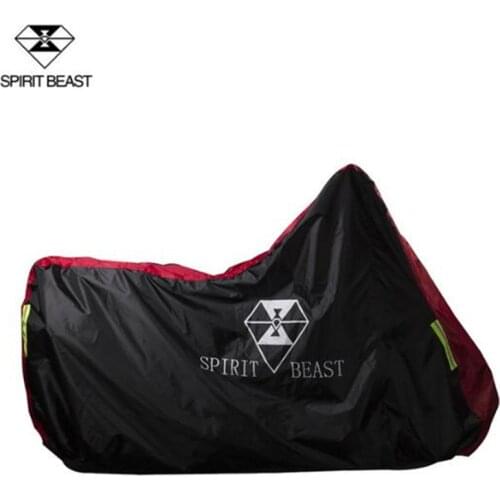 SPIRIT BEAST Waterproof Outdoor Motorcycle Moto Cover Electric Bicycle Covers Motor Rain Coat Waterproof Suitable For All Motors