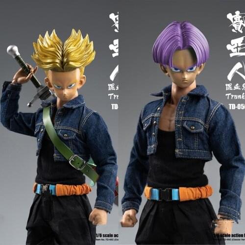 For Collection 1/6 Scale Full Set Saiyan Duragos Trunks Action Figure Doll Model for Fans Holidays Gifts TD-05C