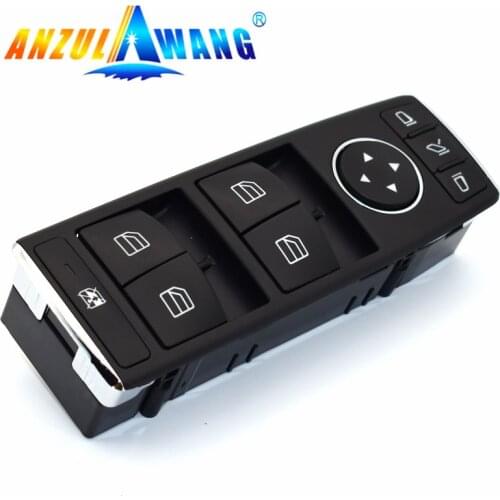 For W212 E-Class W204 C-Class 207 Window Switch Block Electric Power Window Master Switch for benz C117 G500 G550 C2 A204905540