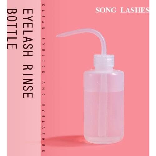 SONG LASHES make up tool for eyelash extensions Cleaning bottle for clean eyelash with Distilled water or saline eyelashes lash