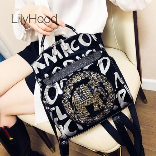 Женские рюкзаки с рисунком LilyHood China At AliExpress