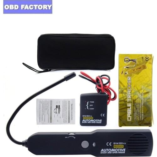 Newest Universal Automotive Short Cable Tracker & Open Wire Finder EM415 PRO 6-42V DC Find Car Short Circuit Wire Tool