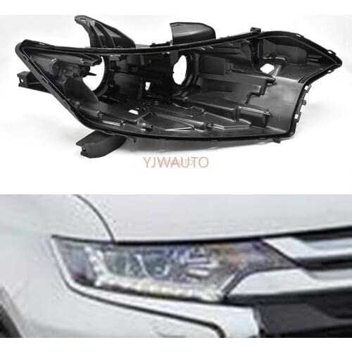 Headlight Base for Mitsubishi Outlander 2016 2017 2018 Headlamp House Halogen Car Rear Headlight Back Support