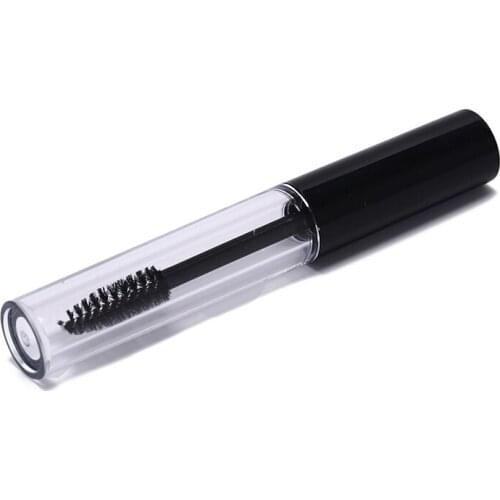 2018 Hot 5PCS Empty Mascara Bottle Tube Eyelash Cream Vial Liquid Container Black Cap Bathroom Storage Travel Tool Fashion