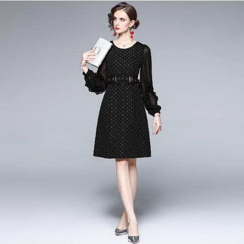 Модные платья-трапеции QUHENG China At AliExpress