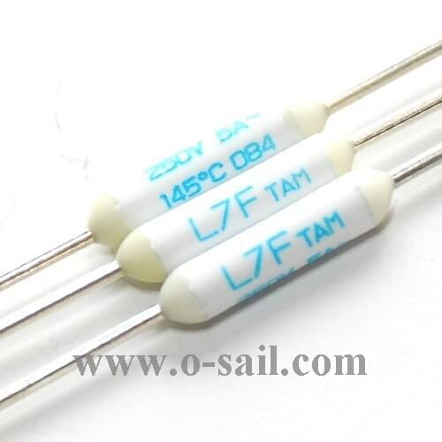 [SA]TAMURA new original Japanese Tamura temperature fuse L7F 145 degrees 5A 250V--500pcs/lot