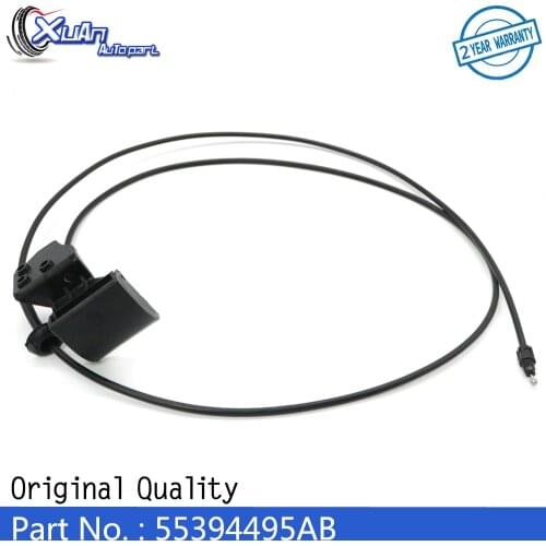 XUAN New Hood Latch Release Cable with Handle 55394495AB for Jeep Commander 06-10 Grand Cherokee XK 05-10