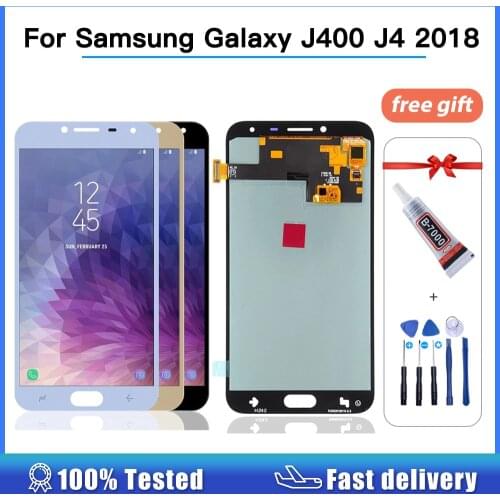 OLED TFT LCD Screen For Samsung Galaxy J4 2018 J400 J400F J400H J400P J400M J400G/DS LCD Display Touch Screen Digitizer Assembly