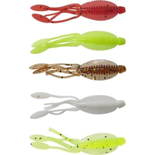 10pcs/bag Squid Soft Fishing Lure Wobbler 0.8g 6.5cm Luminous Squid Jig Octopus Artificial Bait for For Bass Pike Sea Lure
