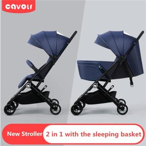 4.3kg Light Baby stroller Portable baby Pushchair shock absorber Buggy newborn umbrella Carriage Traveling kid car