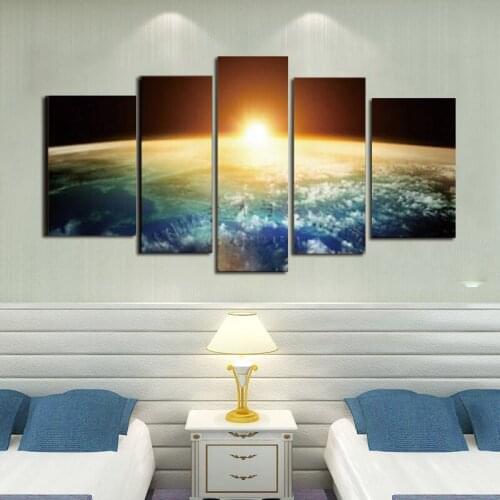 5PC Modern abstract Wall Home Decor hand-draw Art Oil Painting No framed Home Decor Gift