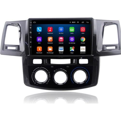 2Din Android Car Radio Player For Toyota Fortuner Hilux 2007 2008 2012 2014 2015 Multimedia Video Gps Navigation Car DVD Player