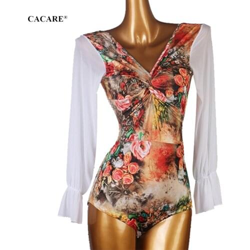 Bodysuit for Ballroom Dance Competition Dresses Waltz Tango Dance Dresses Standard Flamenco Wear Costume Customize D0900 Body