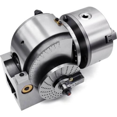 BS-0 Semi-universal Index center universal dividing head 5 inch dividing head with 125 chuck