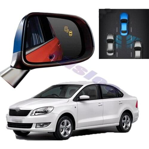 Car BSM BSD BSA Radar Warning Safety Driving Alert Mirror Detection Sensor For Skoda Rapid 2012 2014 2015 2016 2018 2019 2020