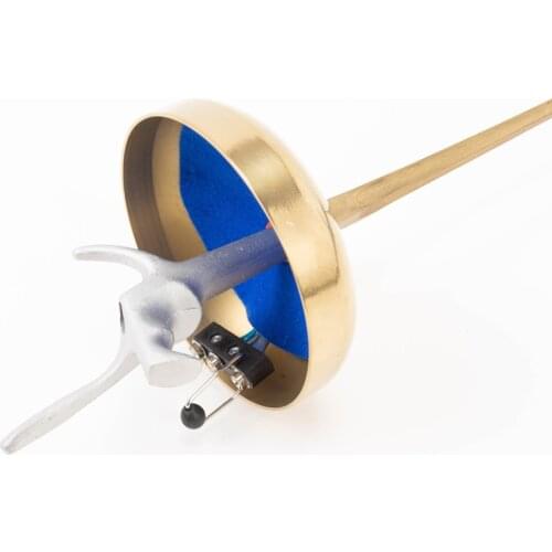 3pcs Fencing Epee bronze eelctric complete with Epee body cords, fencing products and equipments