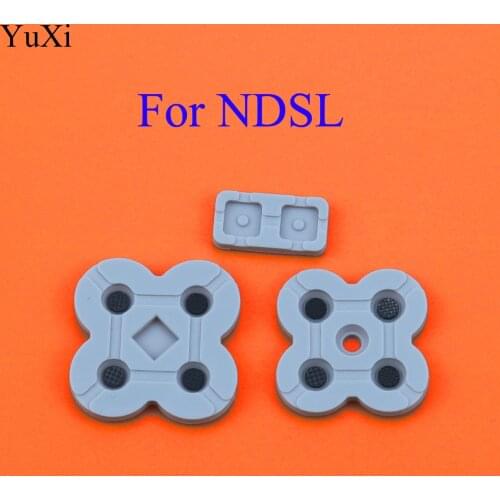 YuXi conducting button rubber silicone dpad pad RL LR L R left right keypad for NDSL/DSL/Nintendo DS Lite game repair