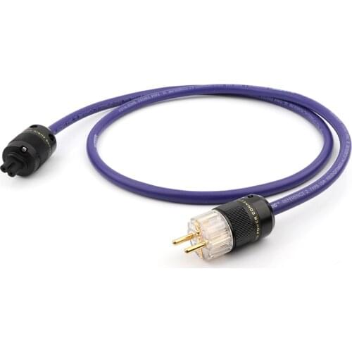 XLO Reference 2 EU Power Cord Cable With Figure 8 IEC Female Plug Audio Splitter Hdmi Adapter