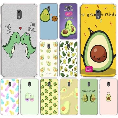 12AS Avocado Aesthetic Silicone case for Nokia 2 2.1 2.3 3 3.1 5 5.1 6 8 Plus cover funda