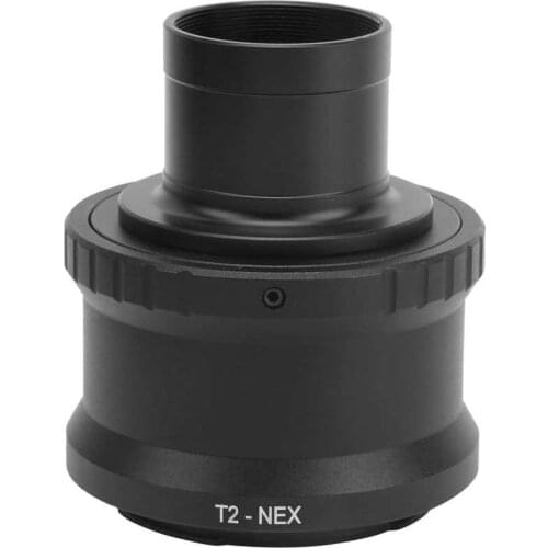1.25in T Mount Astronomical Telescope Adapter Black for Sony E Mount Camera