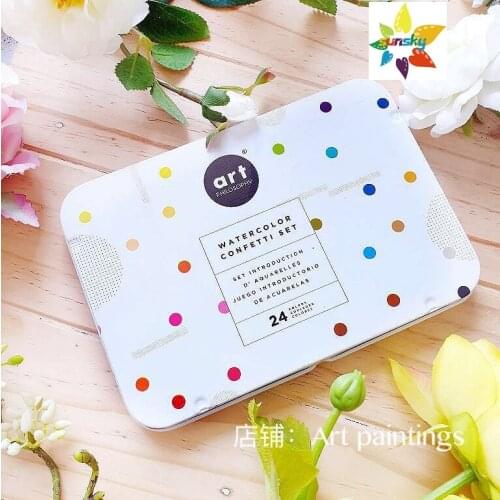 PRIMA MARKETING WATERCOLOR,12/24 color,Artist grade,high quality and highly pigmented watercolor,intense,smooth and long lasting