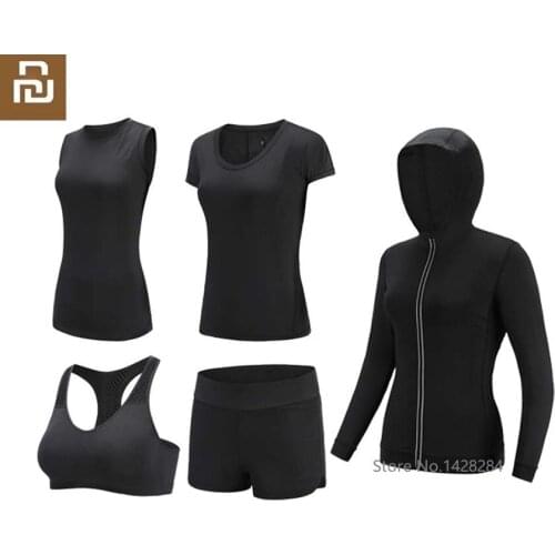 Youpin Cottonsmith Female Quick drying Sports woman bra T-shirt vest coat shorts Fitness Sports Tank Top Ultra-thin Breathable