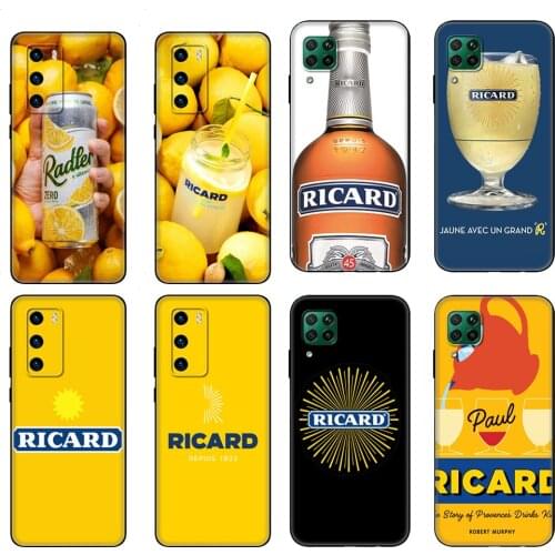 Black tpu Case For Huawei P30 Lite P30 Pro P40 Case For Huawei P40 LITE E P Smart 2020 Case Cover Ricard