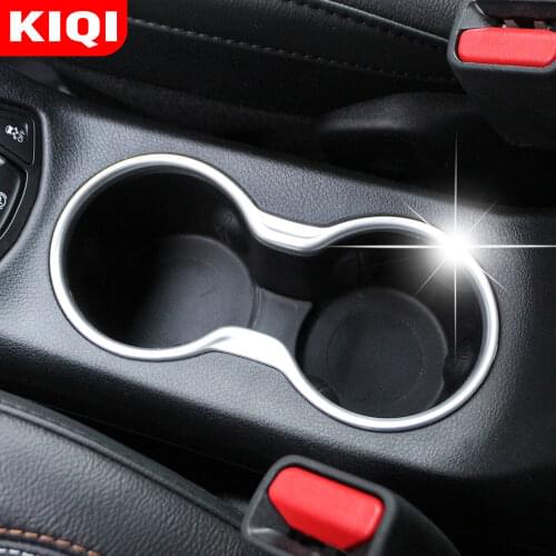 For Jeep Compass 2017 - 2020 ABS Water Cup Bottle Frame Holder Organizer Car Interior Glass Shelf Container Accessories