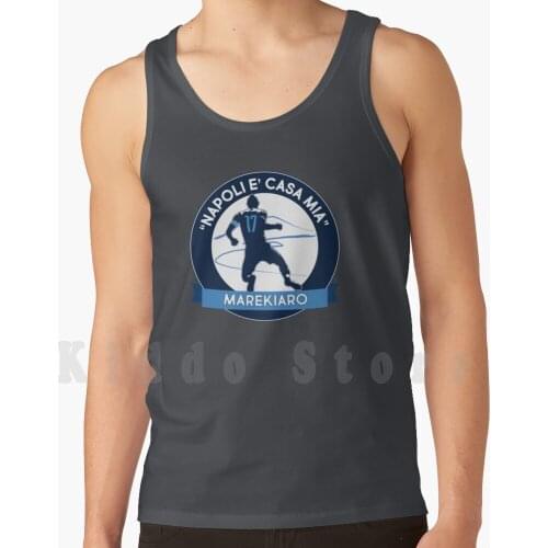 Napoli Is My Home Tank Tops Vest Sleeveless Napoli Calcio Soccer Football Hamsik Marek Hamsik Mh17 Italia Italy Naples