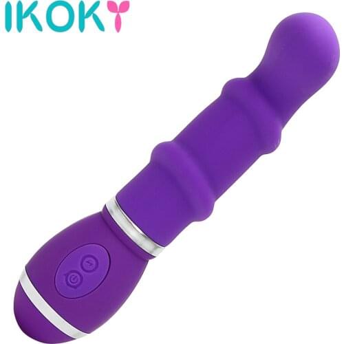 IKOKY Strong Vibration Sex Toys for Women Silicone Dildo Vibrator 12 Frequency G-spot Massage Sex Shop Female Masutrbator