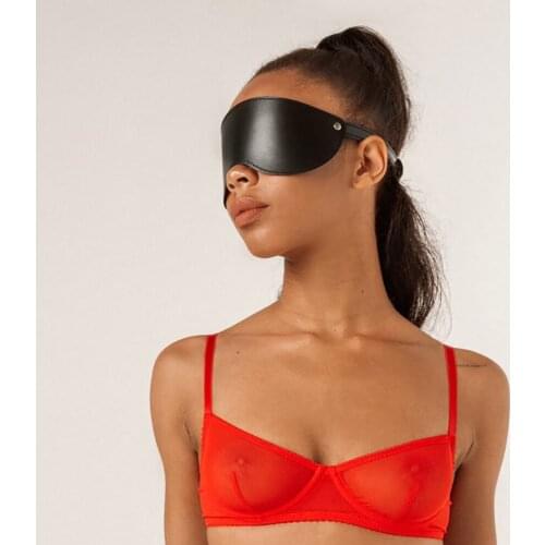 Sexy Masquerade Ball Leathe Women Cat Cosplay Mask BDSM Mask Bondage Fetish Mature Mask Halloween Gift Sex Toys Accessories