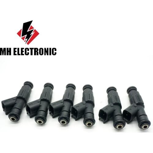 MH Electronic 0280155784 6PCS/LOT High Quality Fuel Injector For Jeep Cherokee Grand Cherokee And Wrangler With 4.0 L 1999-2004