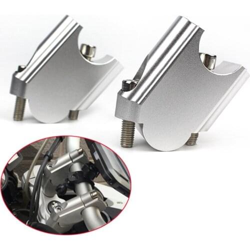 Moto 28mm Handlebar Raiser Riser Up Backs Moves Bracket Kit for BMW F800GS Adventure ADV F800GT 2008-2017 F800 GS GT Accessories