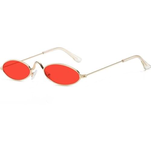 Small Frame Sunglasses For Women Luxury Brand Designer Ocean Lens Men Shades Sun Glasses Vintage Lunette Shades Trend Eyeglasses