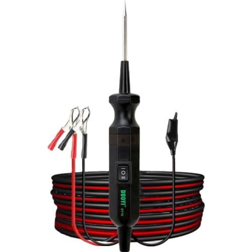 Car Circuit Tester Power Probe 12V 24V Electrical Current Track Locate Short Circuits Bad Ground Contacts