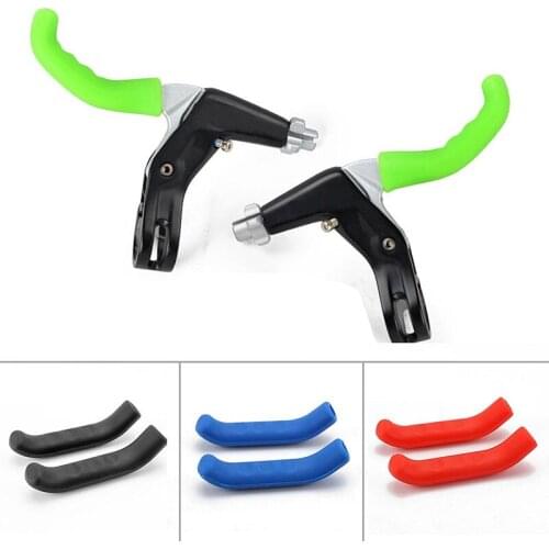 Electric Scooter Brake Handle Cover Bike Brakes Silicone Sleeve Anti-slip For Xiaomi Mijia M365 M187 Scooter Brake Lever Covers