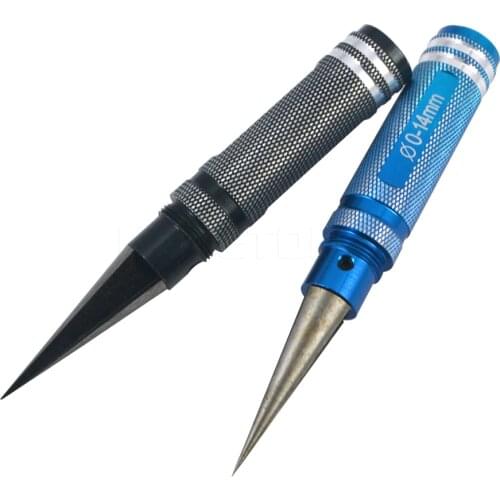 1pc Top Quality Universal 0-14mm Black Professional Reaming Knife Drill Tool Edge Reamer practical Tool Random color