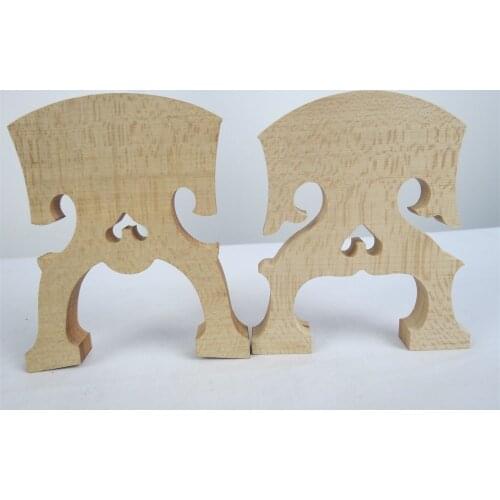 10pcs baroque style fine maple cello bridges 4/4,different mode