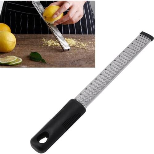 200pcs/lot 12 Inch Rectangle Stainless Steel Cheese Grater Tools Chocolate Lemon Zester Fruit Peeler Kitchen Gadgets Hogard
