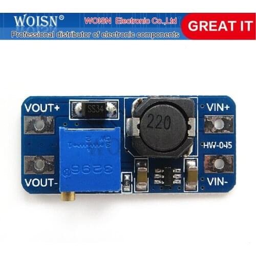 5PCS MT3608 2A Max DC-DC Step Up Power Module Booster Power Module In Stock