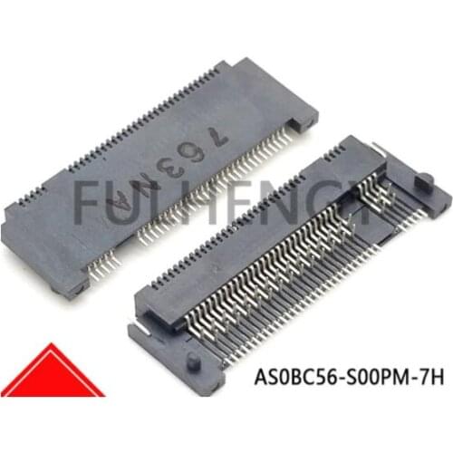 5PCS Sinking 4+5 AS0BC56-S00PM-7H NGFF M.2 socket 2.2H ultra-thin